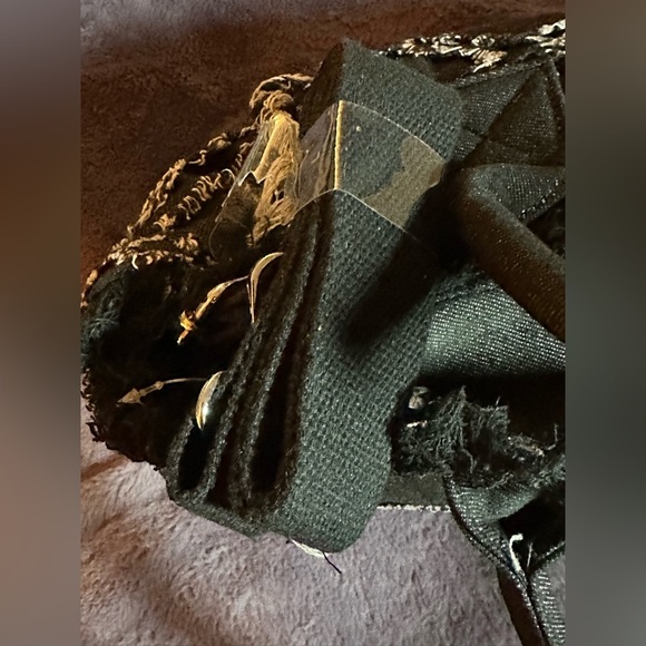 NWT WILDFOX Tote Bag Denim Black - Picture 3 of 11